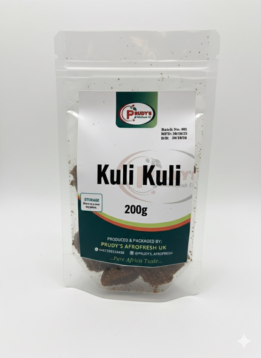 Kuli Kuli – Authentic Nigerian Groundnut Snack