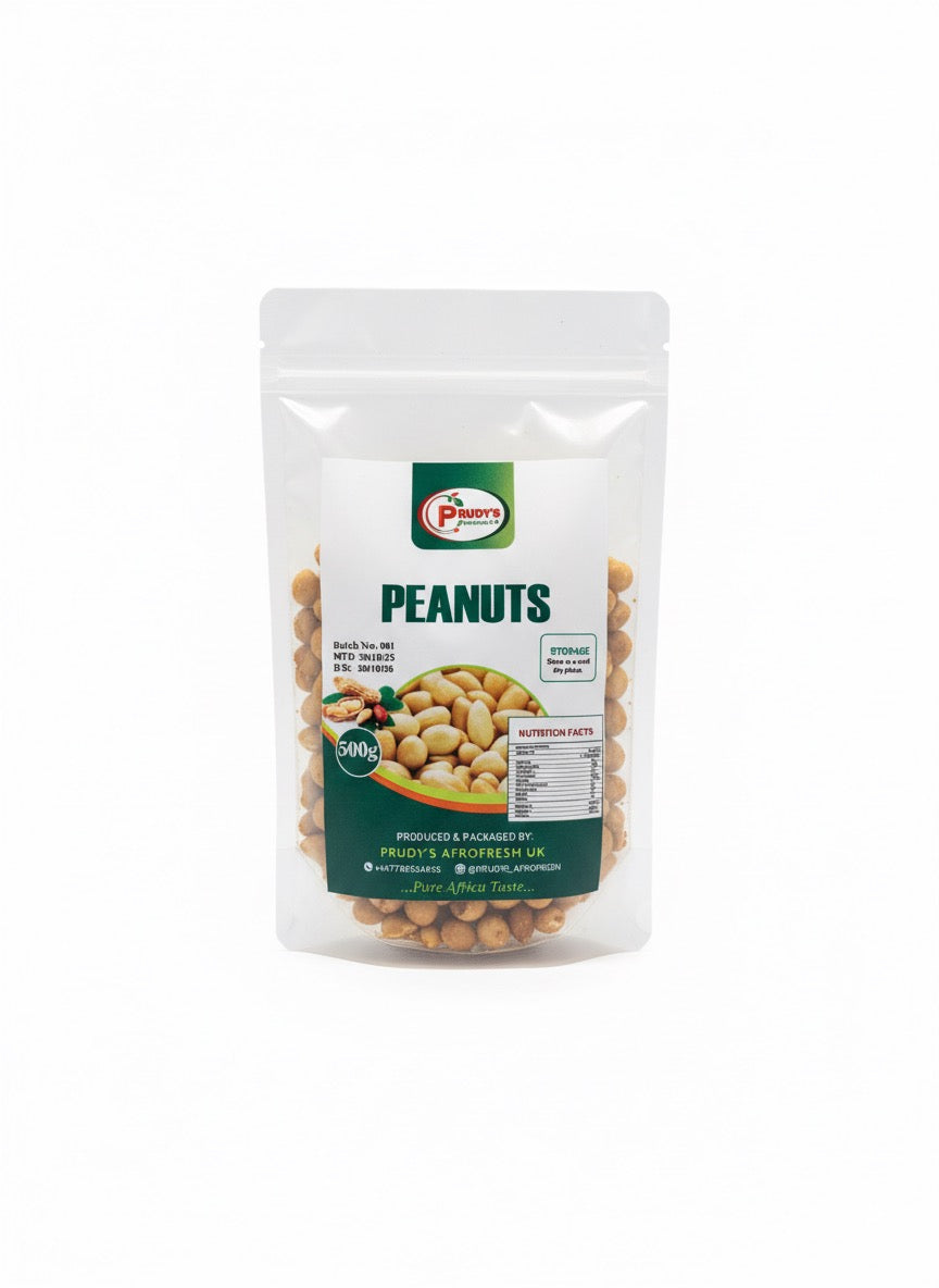 🥜 Sweet Coated Peanuts (Groundnuts) – Crunchy Nigerian Snack Delight